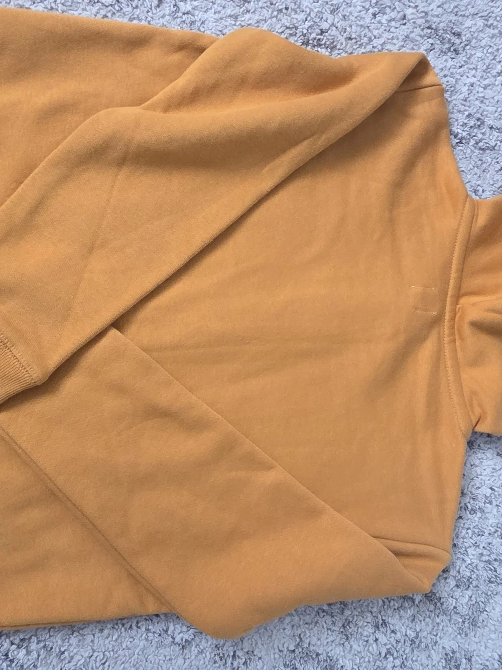 GAP Kids Golden Yellow Zip Hoodie with Pink Logo